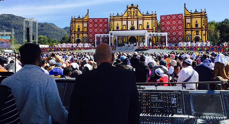RIVAGE PM10 在墨西哥——酷游ku游登陆页
墨西哥公司为教皇到访提供扩声
