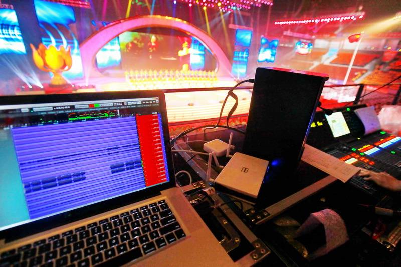 深圳湾体育中心——CL5数字调音台应用于国庆歌咏大会大型演出
