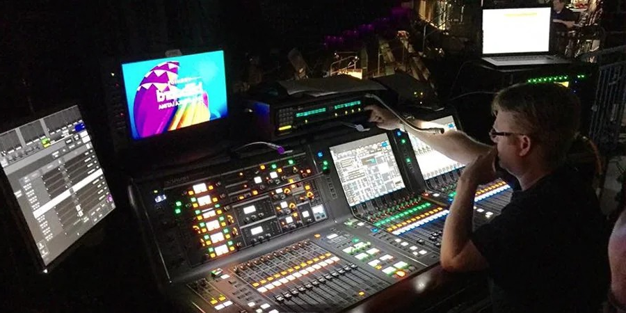 Monitor Mixer Uses New Digital Board Supplied by Acoutech