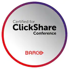 Certified for ClickShare Conference, Barco